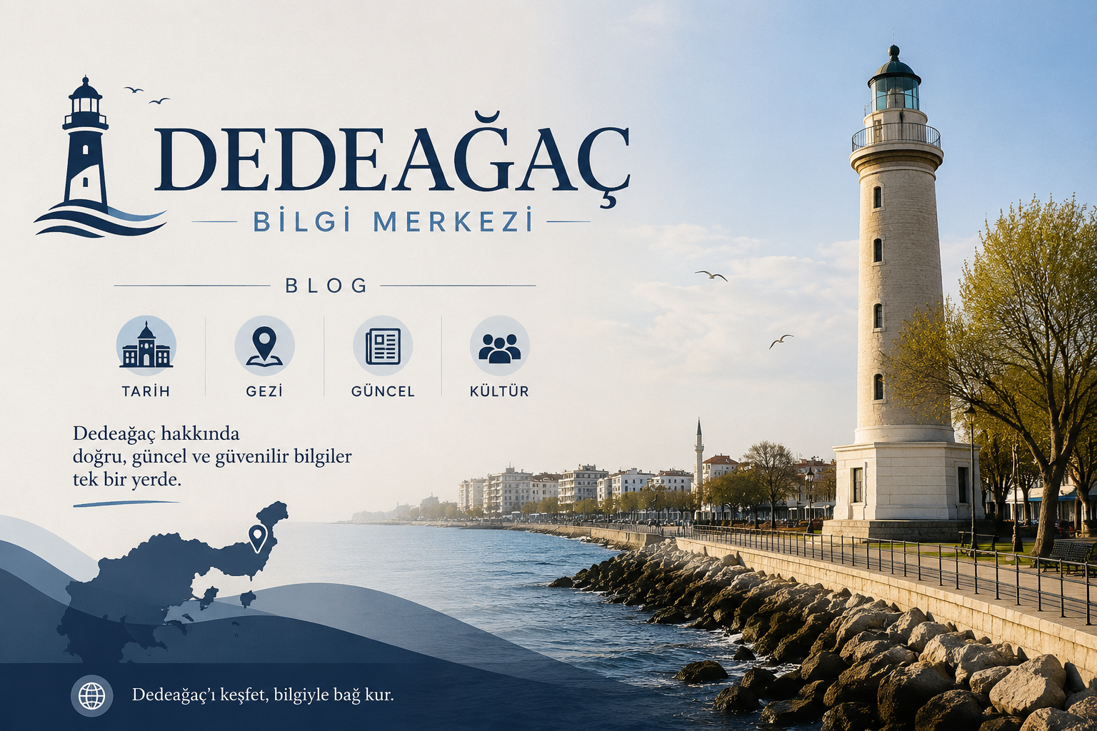 Dedeağaç Bilgi Merkezi 2026 | Alışveriş, Marketler, Plajlar, Restoranlar ve Seyahat Rehberi