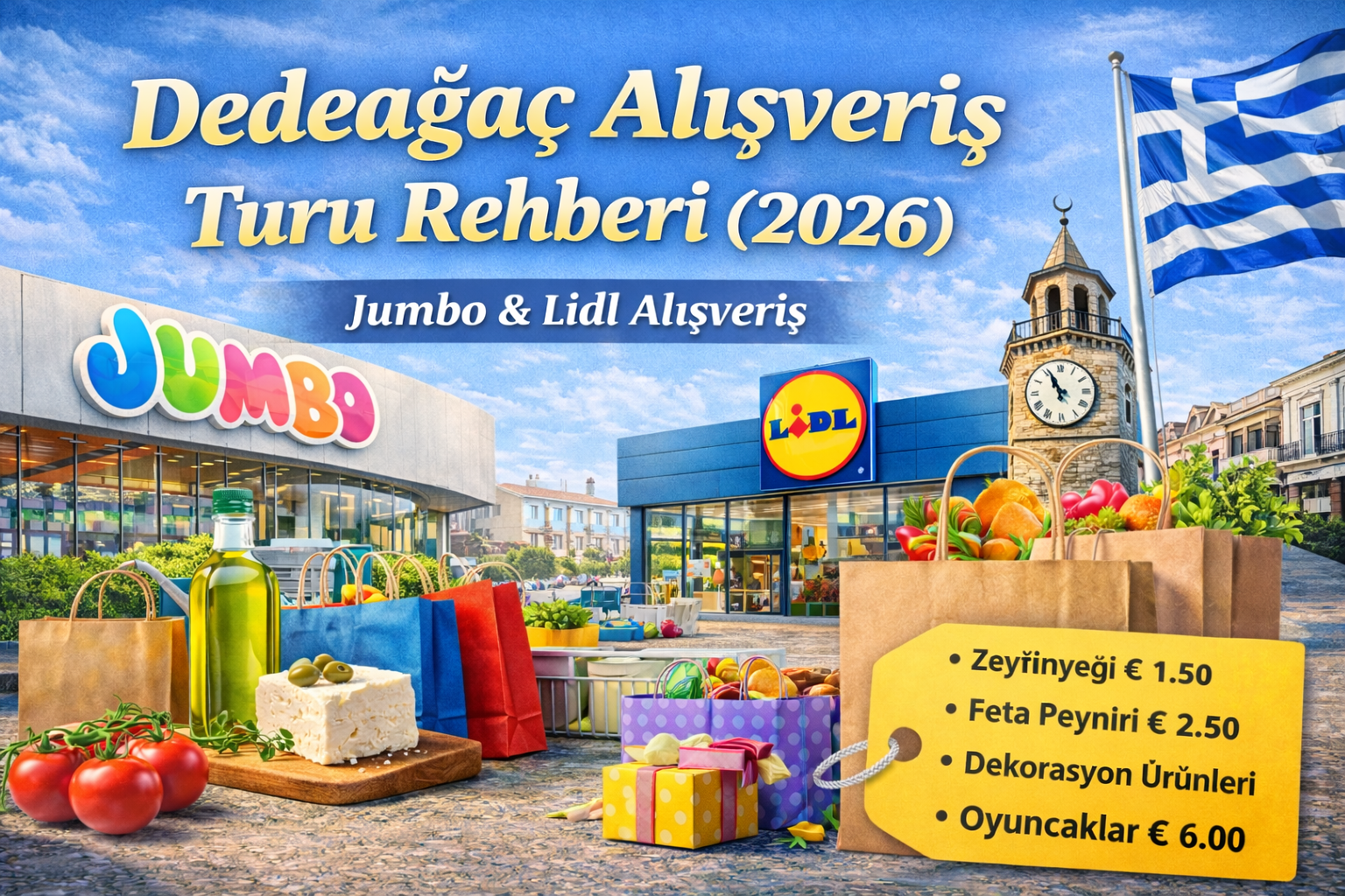 Dedeağaç Alışveriş Turu Rehberi (2026)